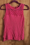 H & M PINK WOMEN TOP