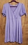 PURPLE SEE YOU MONDAY WOMEN DRESS 
