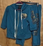 ECKO RED WOMEN BLUE SPORTSWEAR SET