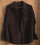 BROWN VELVET HEART WOMEN FASHION JACKET 