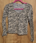 GAZE ZEBRA STYLE WOMEN TOP 