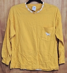 PINK VICTORIA'S SECRET YELLOW FASHION WOMEN TOP SWEATER 