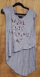 HARDTEN CLOTHING CO.GRAY SUMMER WOMEN TOP 