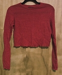 SHEIN RED WOMEN SWEATER 