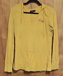 GOOGI YELLOW FASHION VINTAGE WOMEN TOP 