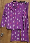 PURPLE SONOMA WITH PENGUIN WOMEN PAJAMA 