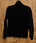 BANANA REPUBLIC WOOL BLACK UNISEX (WOMEN) SWEATER 