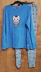 ANGEL CAT SUGAR WOMEN BLUE PAJAMA 