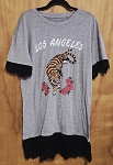 AWARE GRAY TIGER WOMEN DRESS 