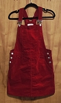 FOREVER 21 RED VELOUR WOMEN SARAFAN