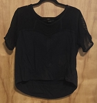 BABY PHAT BLACK FASHION WOMEN VINTAGE TOP 