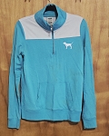 PINK VICTORIA'S SECRET BLUE WOMEN JACKET 