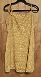 SHEIN YELLOW FLOWERS WOMEN DRESS 