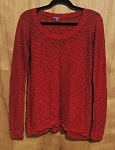 CHARLOTTE RUSSE RED WOMEN KNITTING SWEATER 