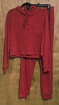 SHEIN RED FASHION WOMEN SUIT SET 