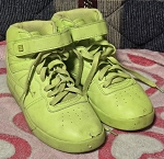 GREEN FILA FASHION UNISEX KIDS SNICKERS 