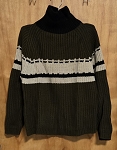 VINTAGE GREEN MEN'S SWEATER 