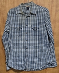 GAP BLUE STRIPED MEN'S SHIRT 