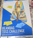 WOODEN BEANBAG TOSS CHALLENGE GAME 