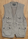 FASHION BEIGE MULTIFUNCTIONAL MEN'S VEST 