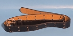 BLACK FASHION BOYS LEATHER BELT 