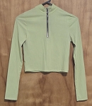 PRIMARK GREEN WOMEN TOP WITH LONG SLEEVES 