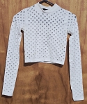 FOREVER 21 WHITE  WOMEN FASHION TOP 