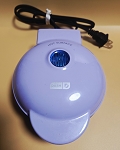MINI MAKER PURPLE WAFFLE 