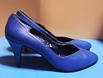 BARTOLINI BLUE VINTAGE WOMEN SHOES 