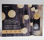 HEAVY DUTY SOLAR LED GLOBE LIGHTS 