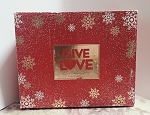 BATH &BODY WORKS RED EMPTY BOX