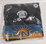 BLACK SUNTEES MEN'S SHIRT WITH LONG SLEEVES 