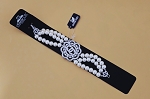 CC. CRYSTAL FASHION FLOWER BRACELET 
