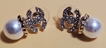 GOLD TONE  FAUCET CC. EARRINGS 