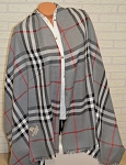 Scarf bur gray