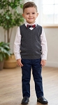 Shirt with west for boy 