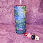 MONET'S NYMPHEAS  CANDLE HANDMADE 