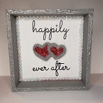 Frame Happy Gray Handmade 