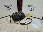 BLACK FASHION GG LEATHER BAG