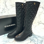 Boots black 29ch leather 