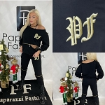 WOMEN FASHION SPORTSWEAR SUIT SET PAPARAZZI  3262 