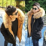 FASHION  BOYS FUR JACKET 