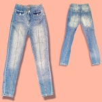 FASHION NOVA BLUE WOMEN JEANS 