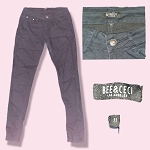 DARK BLUE BEE & CECI WOMEN PANTS 