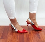 Summer Shoes red 56d