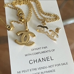 Sold out Set Chanel necklace and earrings Authentic 