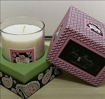 VINTAGE VERA BRADLEY SCENTED CANDLE AUTHENTIC 