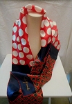 VTG ELSA SCHIAPARELLI GLENTEX 100% SILK SCARF 15