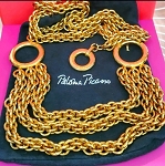 PALOMA PICASSO VINTAGE NECKLACE OR BELT PRE OWNED 