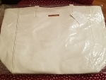 White Oscar De La Renta Bag Tote 